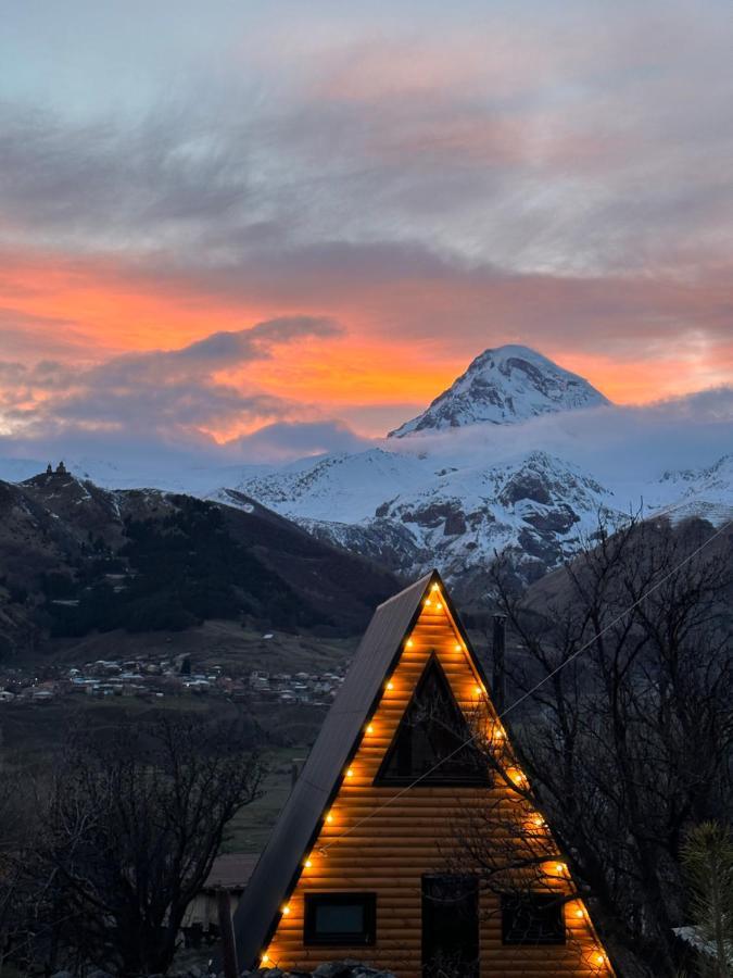 Kazbegi Kuro Cottages Exteriör bild