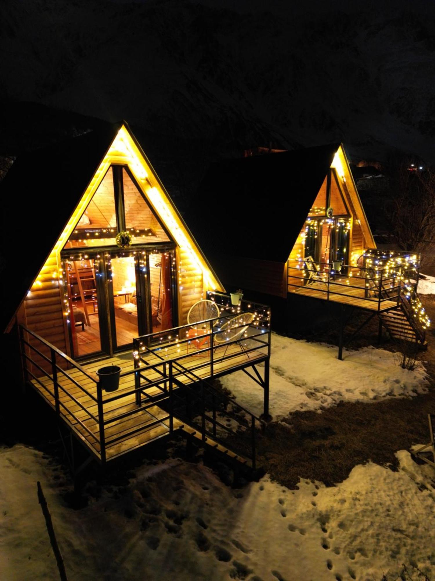 Kazbegi Kuro Cottages Exteriör bild